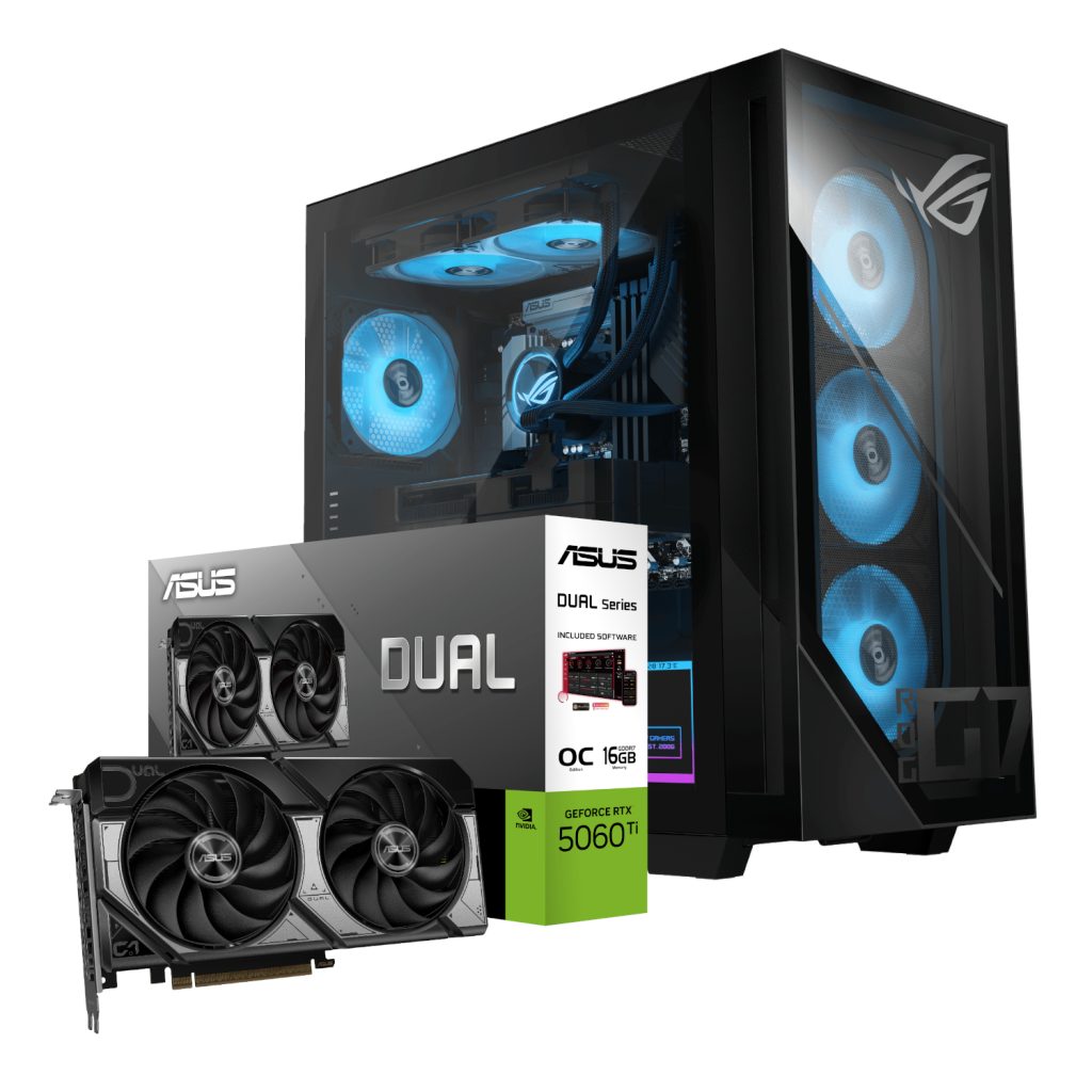 ASUS ROG G700 Core Ultra 5 225F Gaming PC – DUAL RTX 5060 Ti 16GB