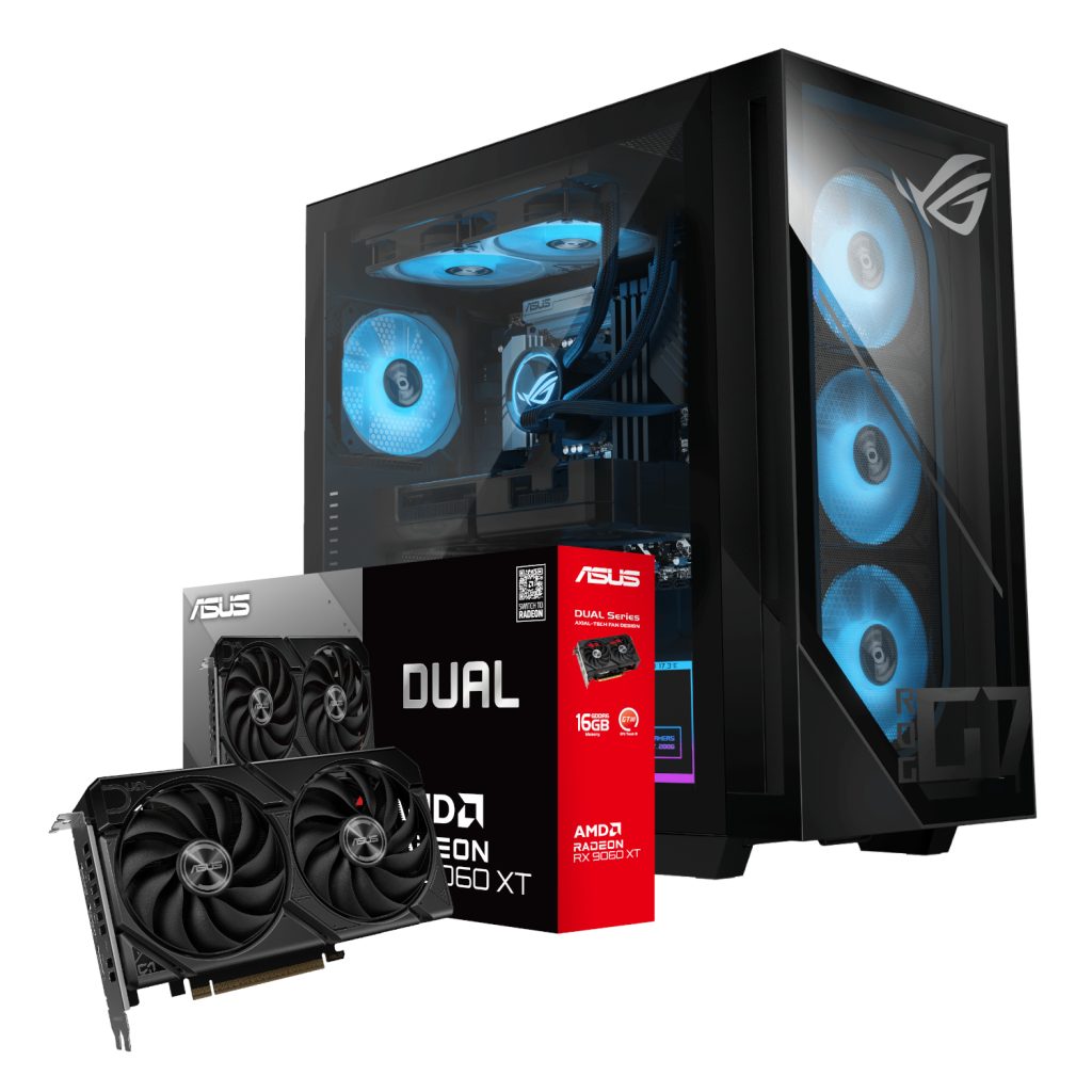 ASUS ROG G700 Core Ultra 5 225F Gaming PC – DUAL RX 9060 XT 16GB