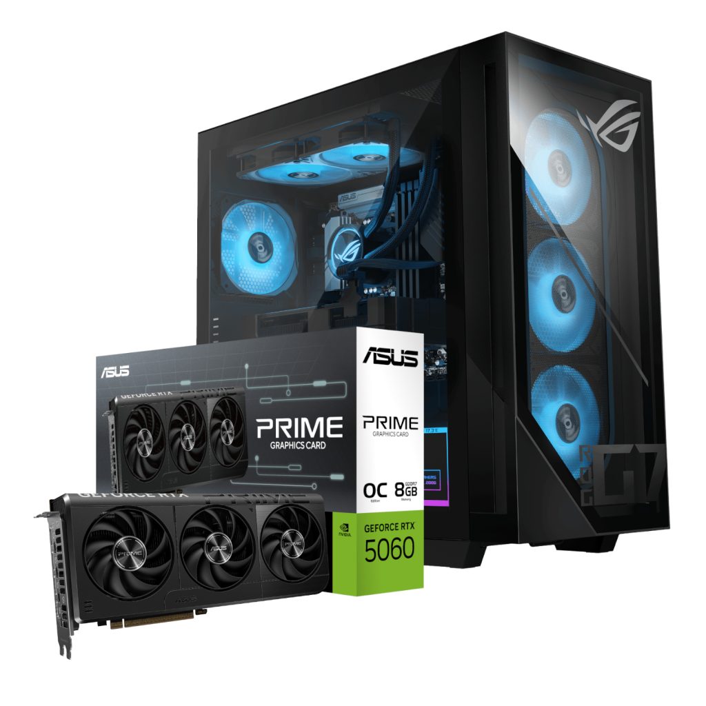 ASUS ROG G700 Core Ultra 5 225F Gaming PC – PRIME RTX 5060 8GB