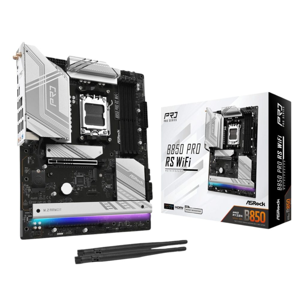 ASRock B850 Pro RS WiFi AM5 ATX Motherboard