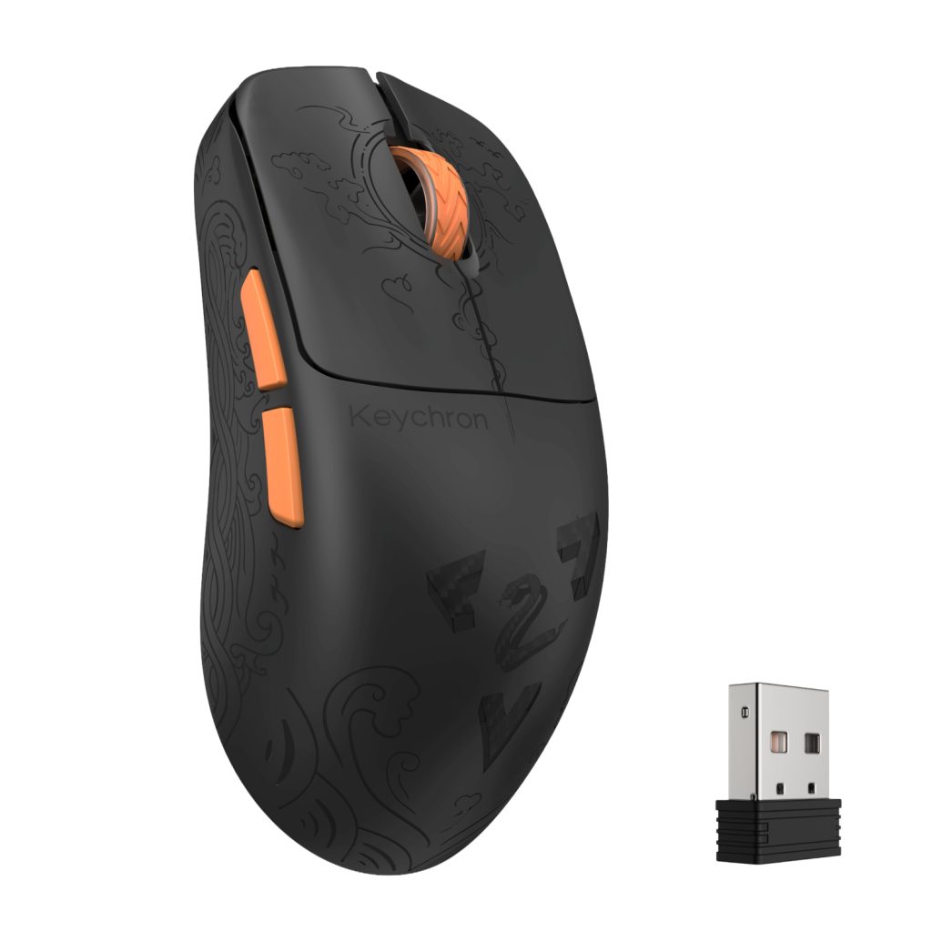 Keychron G3 Ultra-Light 8K Wireless Gaming Mouse – Black