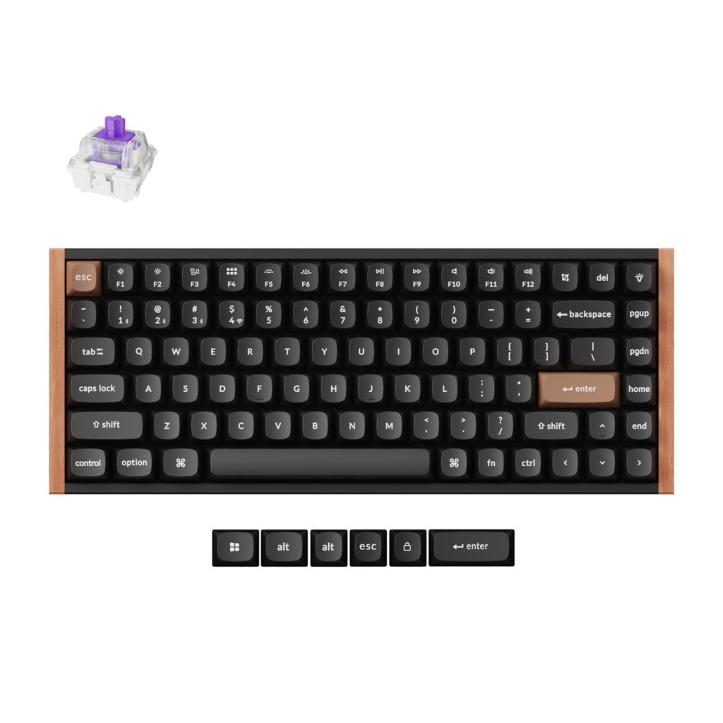 Keychron K2 HE Wireless Special Edition Magnetic Custom Keyboard – NEBULA Switch – Black