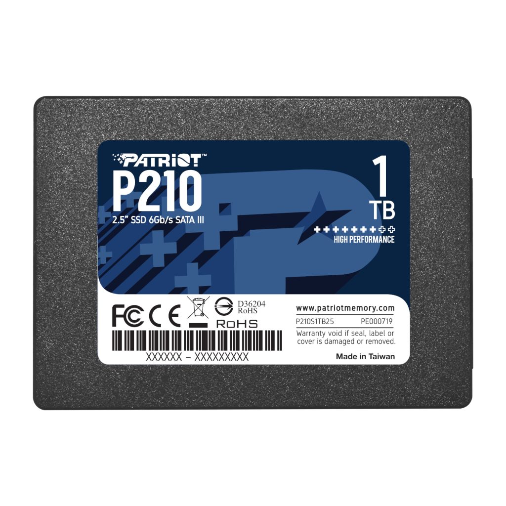 Patriot P210 1TB 2.5″ SATA III Solid State Drive