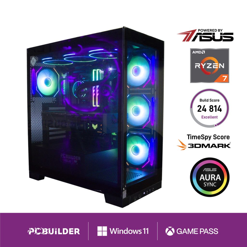 PCBuilder VALOUR Ryzen 7 9700X Gaming PC – RTX 5070 Ti 16GB