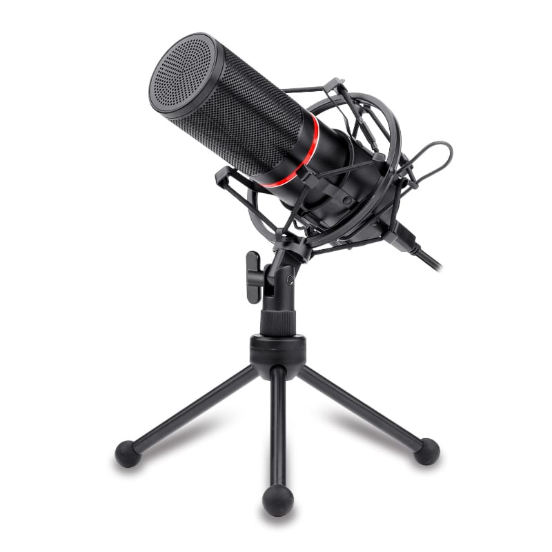 Redragon BLAZAR Cardioid USB Gaming Microphone – Black