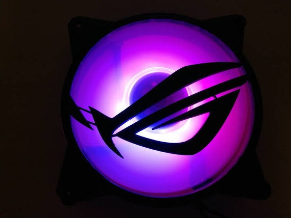 ROG 120mm Fan Grill with ROG Logo - Image 3