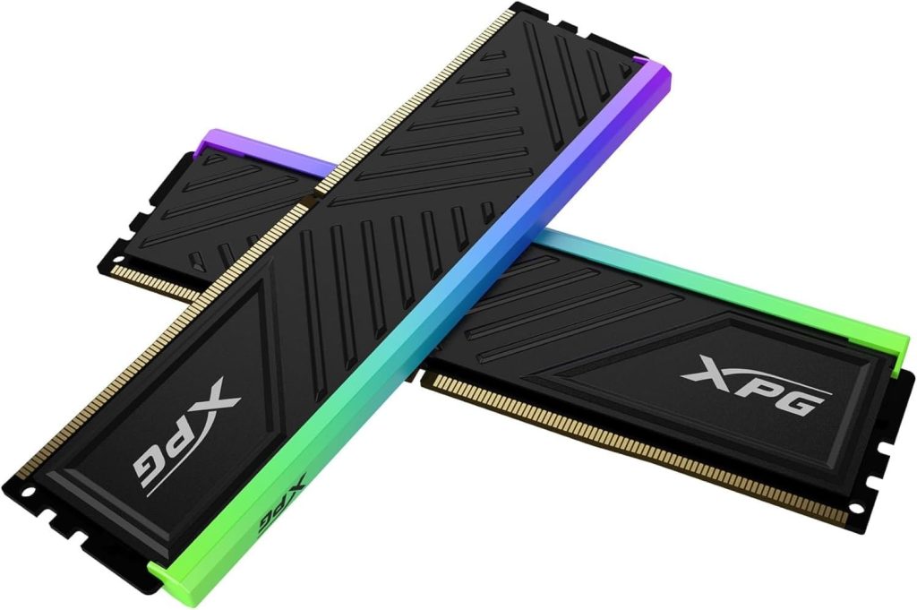 XPG SPECTRIX D35G 32GB (2x16GB) DDR4-3200MHz CL16 RGB Black Desktop Memory